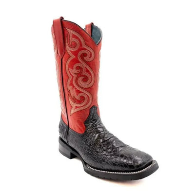 Men's Ferrini Kai Sea Turtle Print Boots Handcrafted Black 42593-04 Ferrini USA