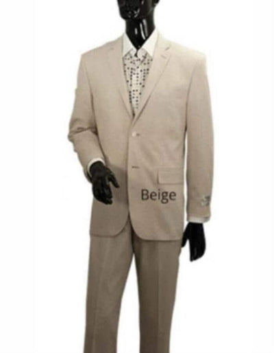 Linen Suit - Mens Summer Suits in Tan Linen - Beach Wedding - Men's Tuxedo USA