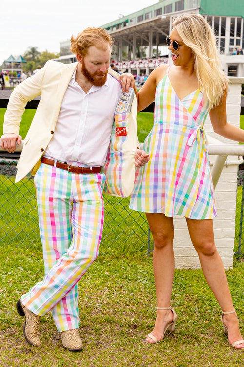 Mens Yellow Seersucker Blazer β Lightweight Summer Sport Coat Formal Casual Wedding Party Jacket