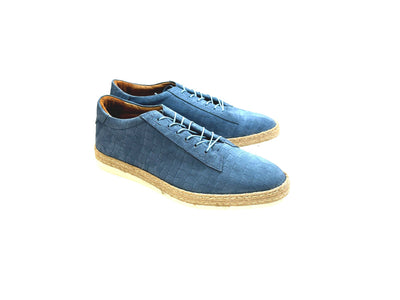 P01062 Monaco Crocco print sport- Blue