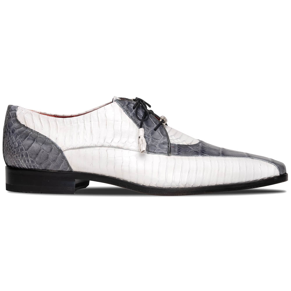 Marco Di Milano Moncalieri White Dress Derby Oxfords
