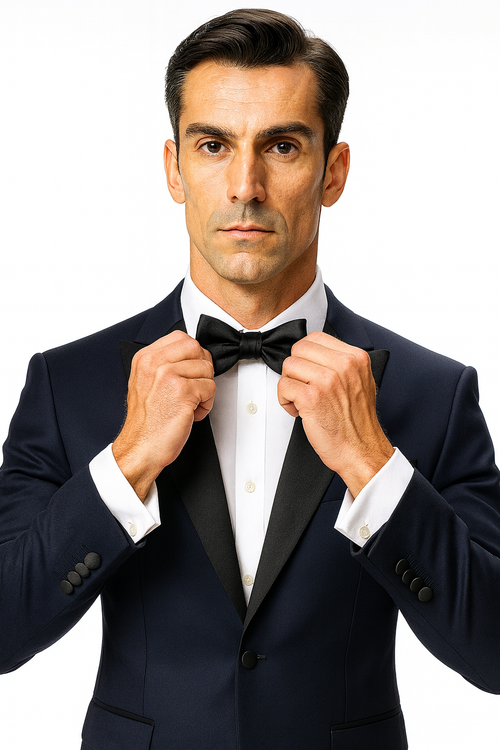 Dark Blue Prom Suit - Navy Blue Prom Suit