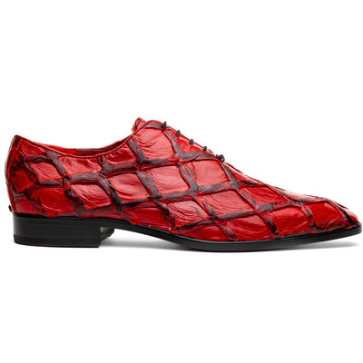Marco Di Milano Olivieri Pirarucu Dress Oxfords Red
