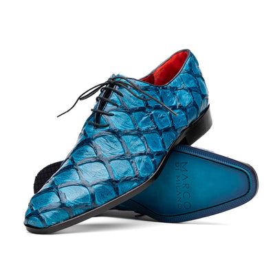 Marco Di Milano Olivieri Pirarucu Dress Oxfords Blue