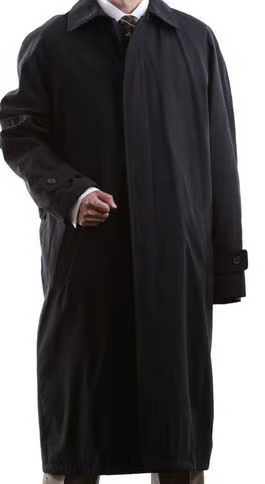 Menβs Neo Matrix Inspired Black Trench Coat β Long Full-Length Gothic Movie Style Overcoat