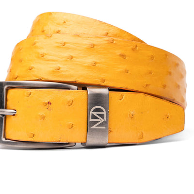 Marco_Di_Milano Domenico Belt Buttercup Leather Shoe