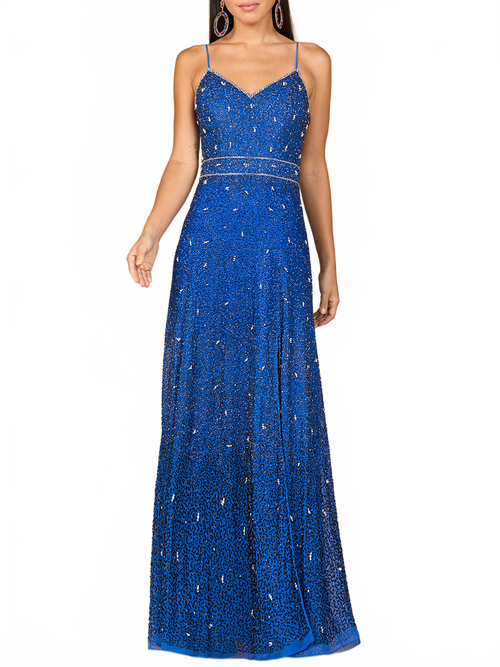 Lara 29033 Ombre Beaded Prom Dress