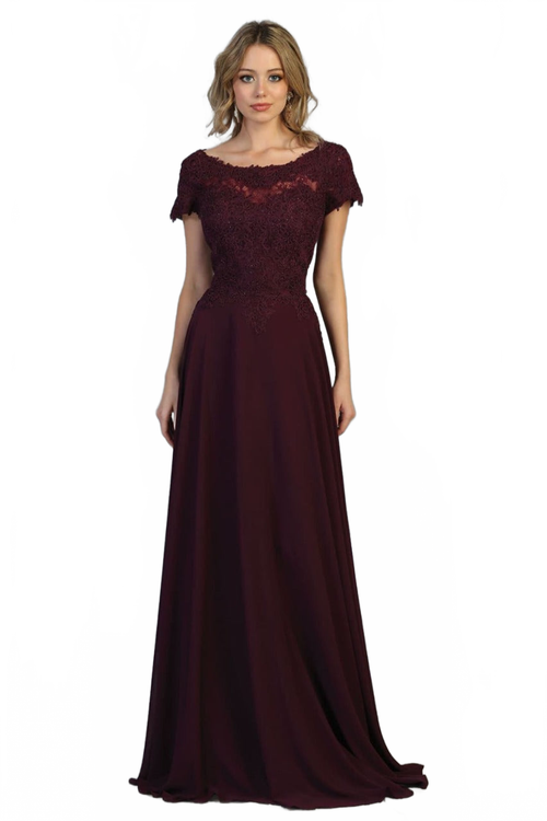 Short Sleeve Mother Of The Bride Dress New Collection