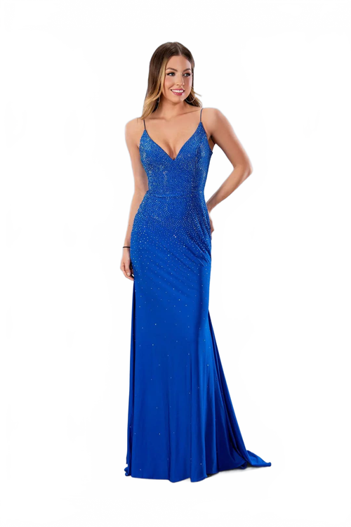 Royal Prom Dress Mermaid Formal Evening Gown Stella Couture 24148