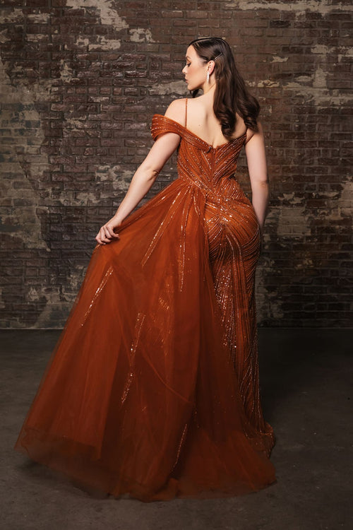 Pageant Dress One Shoulder Strap Long Gala Gown By Royal Queen RQ8187-New Collection