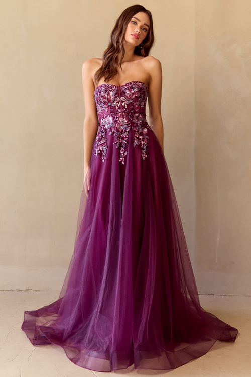 Pageant Dress Sweetheart A-Line Formal Gown By Amelia Couture 4031