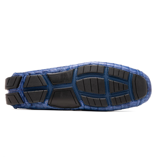Marco_Di_Milano Parma Blue Jeans Leather Shoe