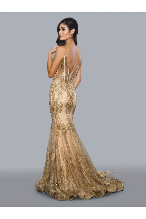 Pink Prom Dress Mermaid Formal Evening Gown Stella Couture 21066