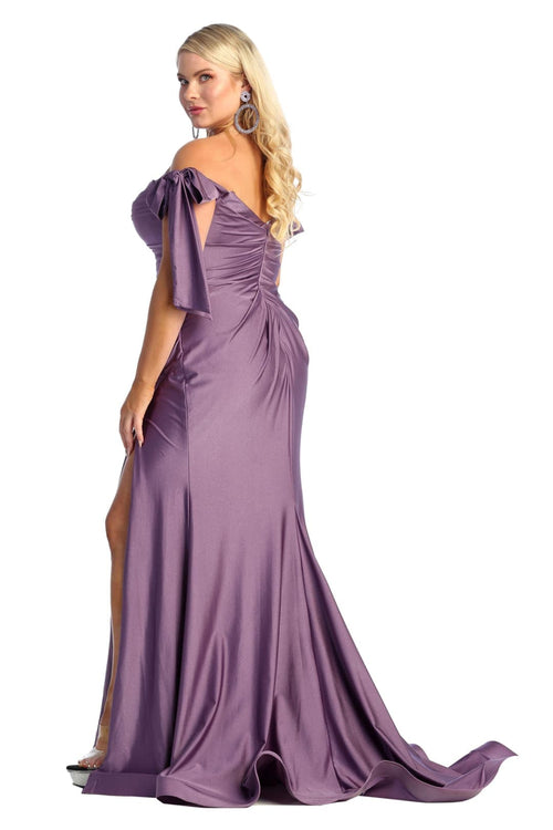 Plus Size Long Evening Gown Maxi Formal Dress for Women