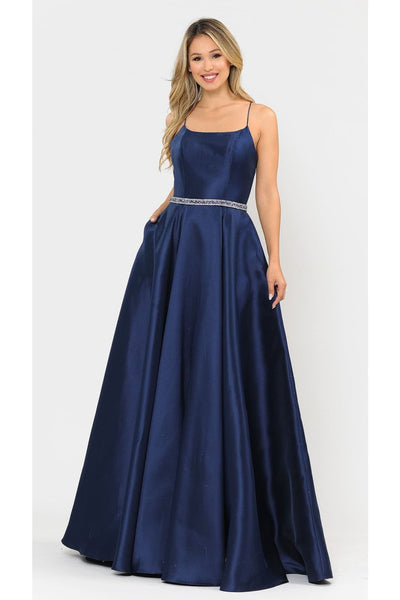 Poly USA 8684 Special Occasion A-Line Formal Prom Dress