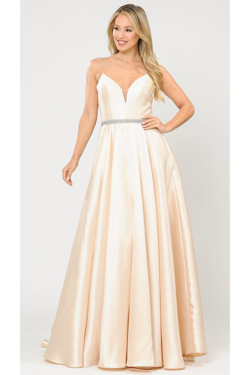 Poly USA 8688 Special Occasion Classy Formal Gown