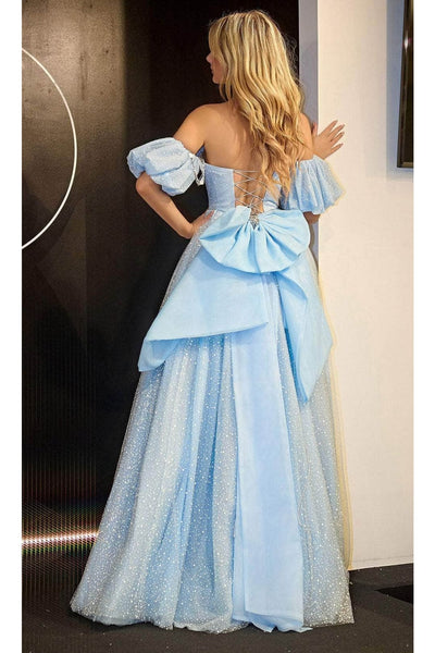 Portia and Scarlett PS24066 -long- Sweetheart Ballgown with Slit