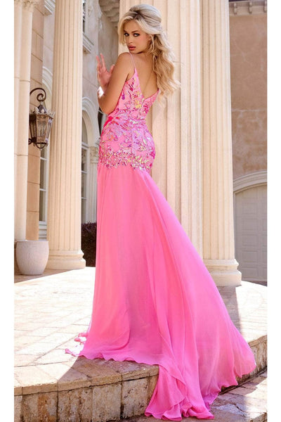 Portia and Scarlett PS24342 -long- Sleeveless Sequin Prom Dress