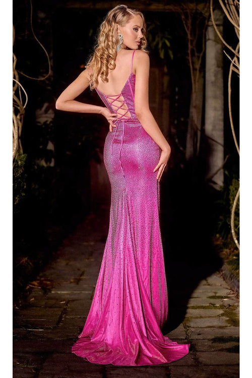 Portia and Scarlett PS24678 -long- Embellished Trumpet Prom Dress