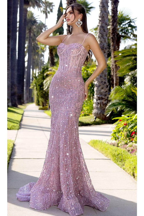 Portia and Scarlett PS25156 - Intricate Embellished Prom Dress