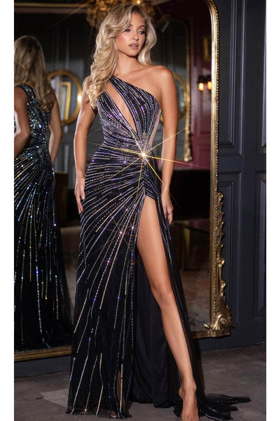 Portia and Scarlett PS25330 - Cut-In Bodice Prom Dress