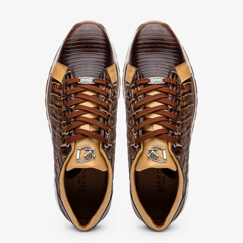 Marco_Di_Milano Portici Orix Brown Leather Dress Shoe