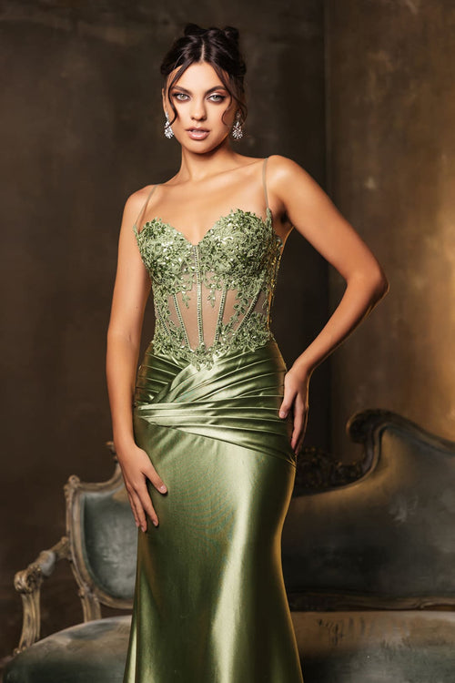 Prom Dress Sweetheart Mermaid Formal Gown By May Queen MQ2139