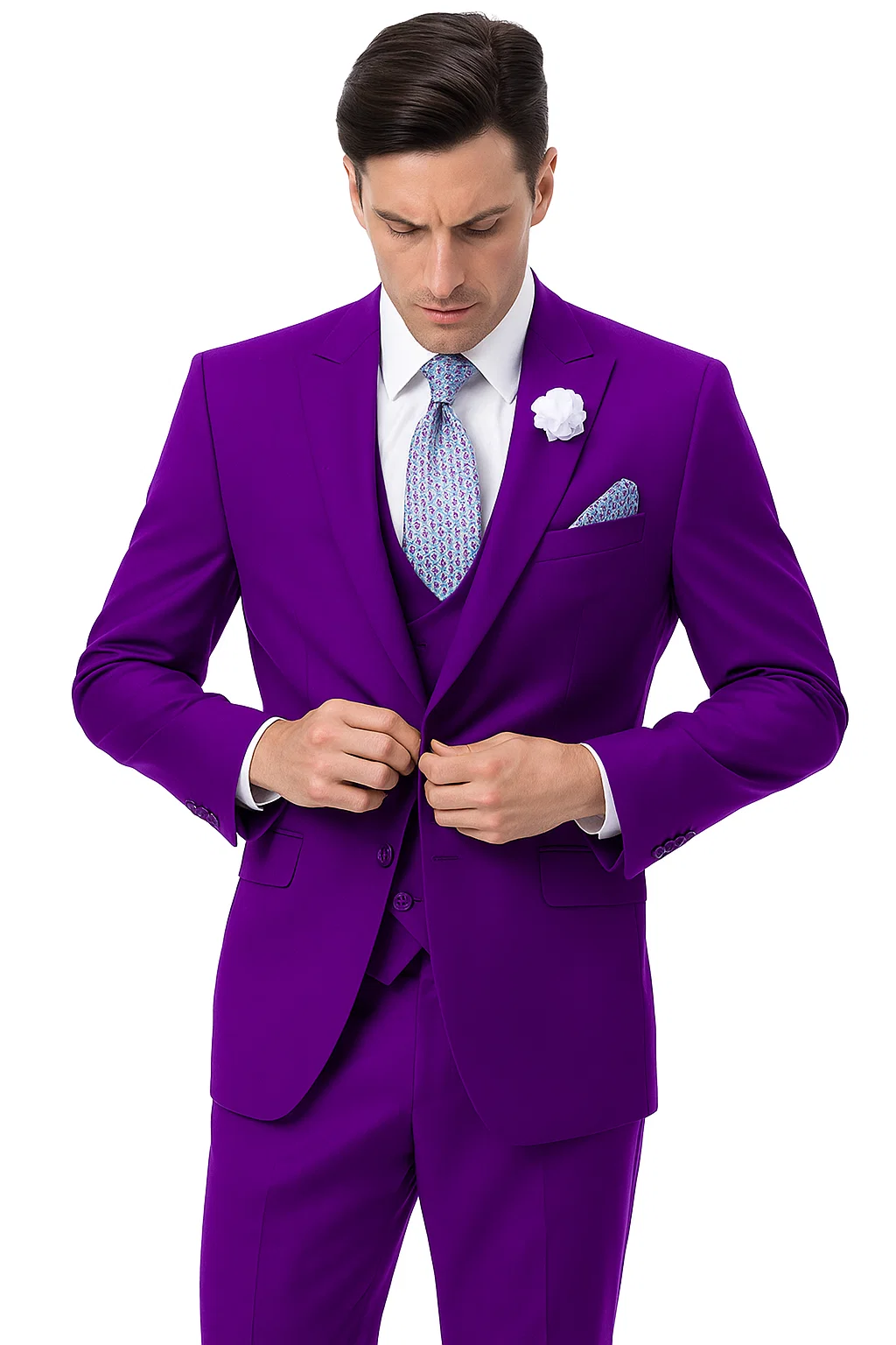 mens-3-piece-purple-suit-peak-lapel-2-button-double-breasted-vest