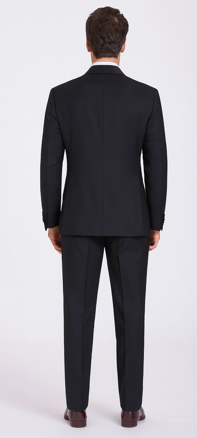 "Renoir Men's Tuxedo: Sophisticated Elegance for Prom and Wedding Celebrations"