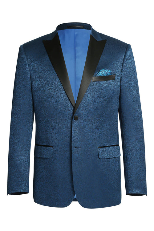Hugo Blue Tuxedo Jacket (Separates) by RN Collection
