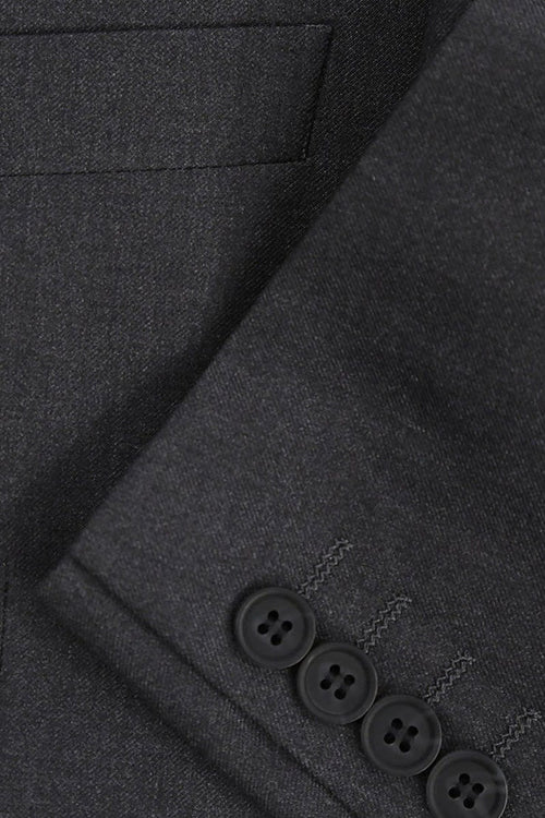 Rafael Dark Grey 2-Button Notch Suit (2-Piece Set) by RN Collection