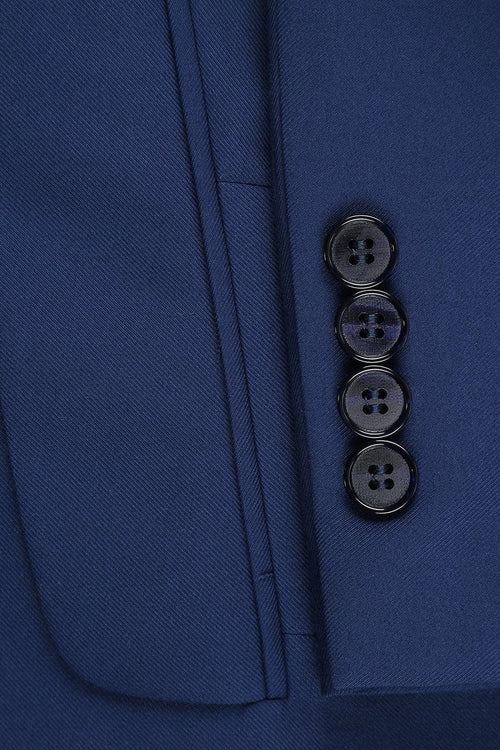 Rafael Royal Blue 2-Button Notch Suit (2-Piece Set) by RN Collection