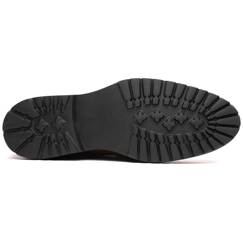 Zelli Roma Italian Suede Penny Loafers in a Beautiful Tobacco Finish