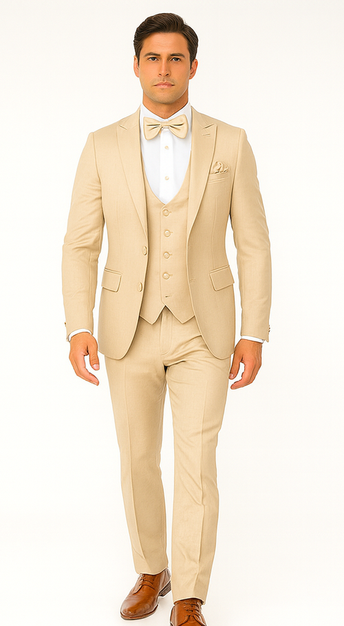 Rossi Man LEO RM1391 Elegant Slim Fit Tuxedo for Men - Formalwear for Events | USA Men's Outlet