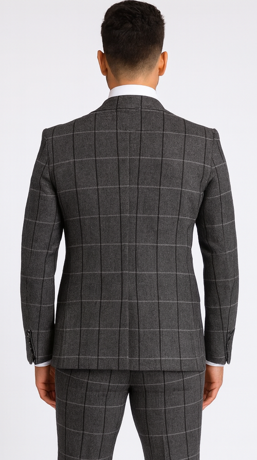 Rossi Man MAX RM1742 Brown Slim Fit Suit - Stylish Men’s Modern Formalwear by USA Men's Outlet
