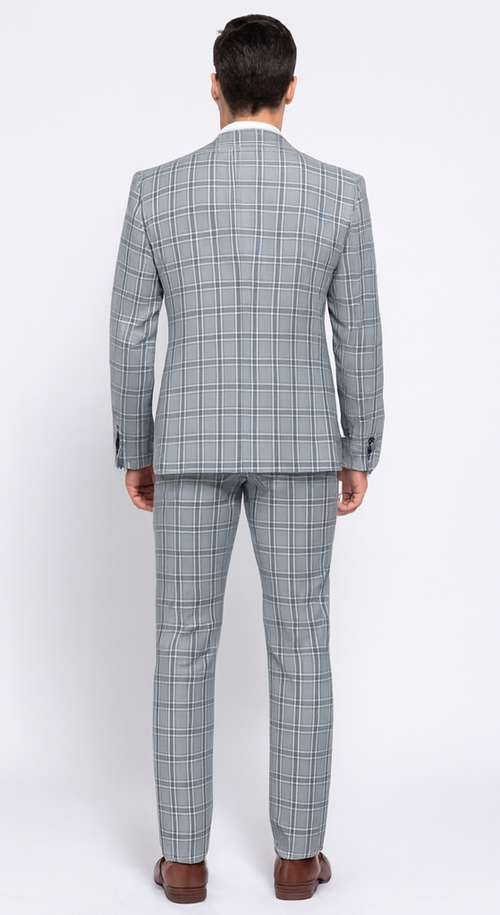 Rossi Man MAX RM1820 Slim Fit 3-Piece Suit - Men’s Formalwear by USA Men's Outlet