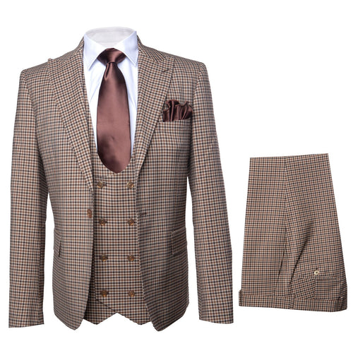 Rossi Man MAX RM1839 Slim Fit 3-Piece Suit - Men’s Formalwear by USA Men's Outlet
