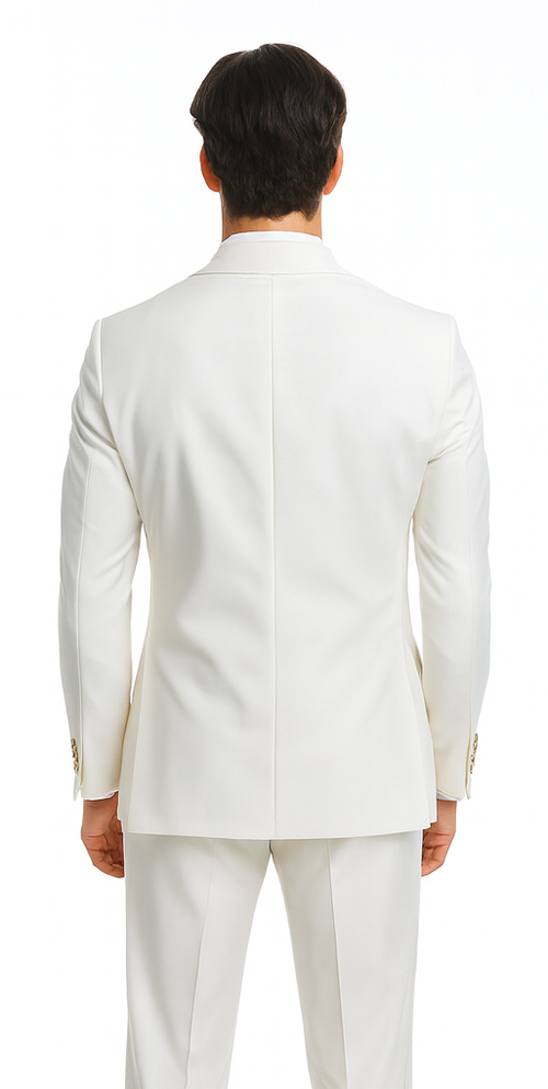 Rossi Man Milano RM1770 - Men’s Modern Slim Fit 3-Piece Suit - Formalwear for Every Occasion by USA Men's Outlet