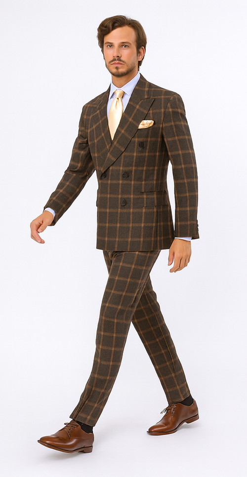 Rossi Man Milano RM1789 - Modern 3-Piece Men’s Suit - Formalwear for Stylish Gentlemen | USA Men's Outlet