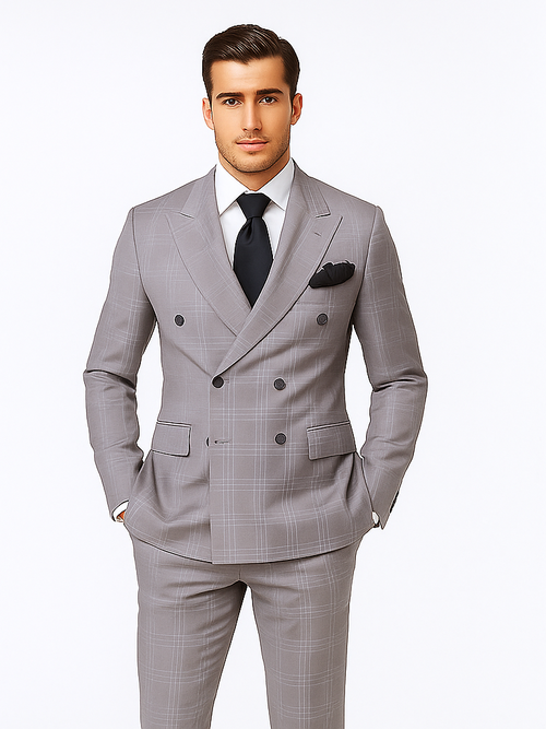 Rossi Man Milano RM1796 - Classic Men’s Shirt for Timeless Style - Tailored Fit Dress Shirt by USA Men's Outlet