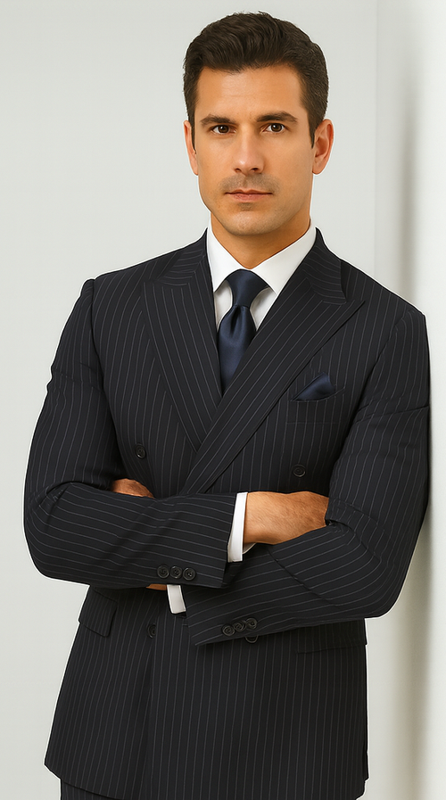 Rossi Man RM1223 - Milano Series Modern Slim Fit Suit for Men - Formalwear for Men USA Men's Outlet