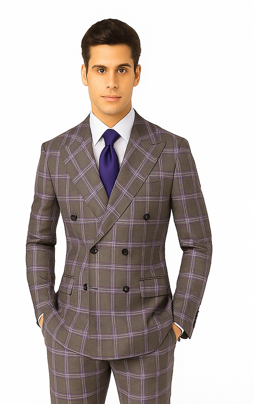 Rossi Man RM1846 - Elegant Men’s Dress Shirt from Milano Collection - Tailored Fit Formal & Casual Wear | USA Men's Outlet