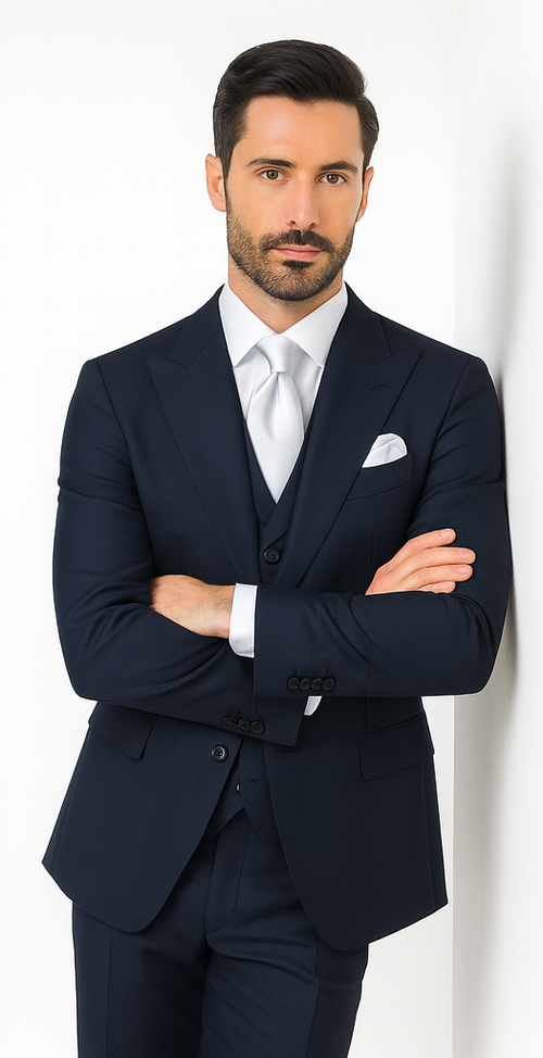 Rossi Man Sam Collection RM2302 - Elegant Men’s Suit - Modern Tailored Formalwear USA Men's Outlet