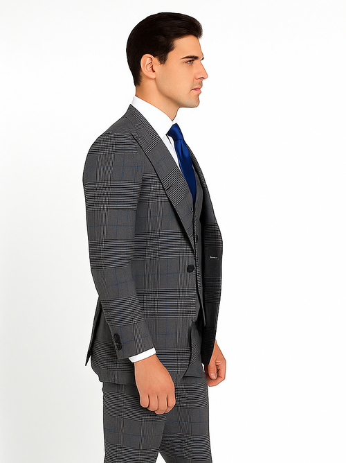 Rossi Man Sam RM2315 - Elegant Everyday Shirt for Modern Men - Tailored Milano Fit USA Men's Outlet