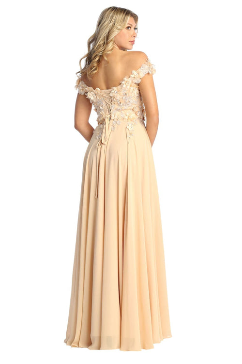 Royal Queen RQ7942 Floral Bridesmaid Dress