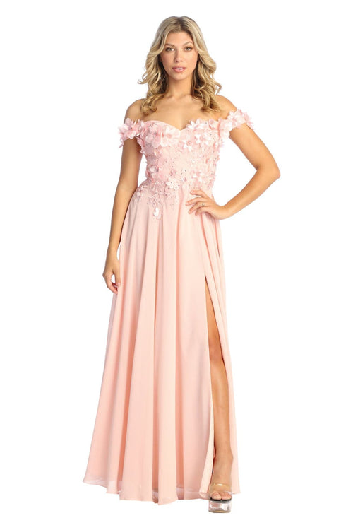 Royal Queen RQ7942 Floral Bridesmaid Dress