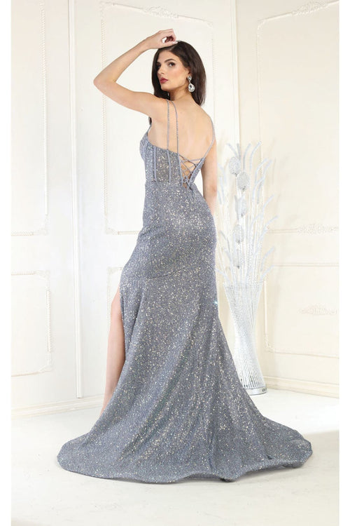 Royal Queen RQ7981 Embellished Corset Back Prom Gown
