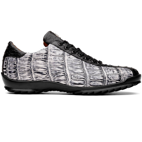Marco_Di_Milano Saulo Newspaper Black Leather Luxury Shoe