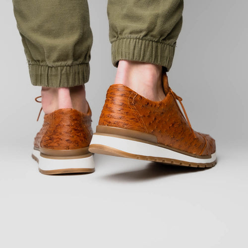 Marco Di Milano Scanno: Antique Cognac Leather Dress Shoe