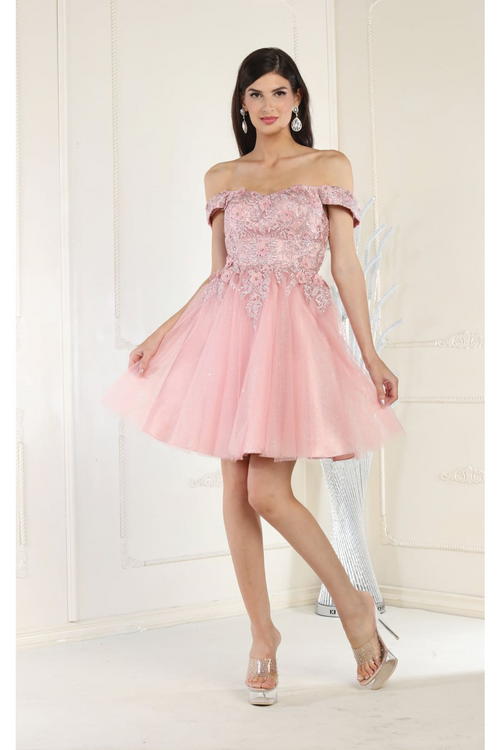 Dama Dresses for Quinceanera in Dusty Rose Style MQ1964 Quince Outfit